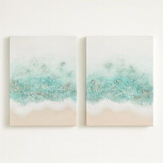 DÍPTICO MAR DE ARENA Y SAL