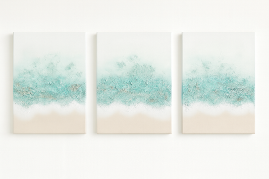 TRÍPTICO MAR DE ARENA Y SAL